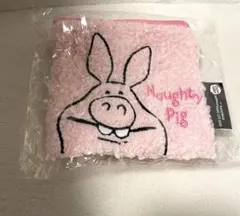 ひつじのショーン もこもこスクエアポーチ いたずらブタ