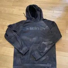 BURTONスノーボードウェア パーカー 撥水 バートン Sサイズ 黒