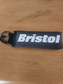 Bristol ブラック キーホルダー カラビナ付き