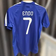 サッカー日本代表　遠藤保仁　7番　ユニフォーム　応援Tシャツ