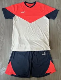 PUMA サッカーシャツとショーツセット