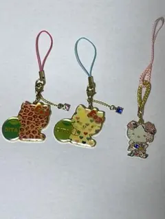 キティちゃんストラップ、キーホルダー