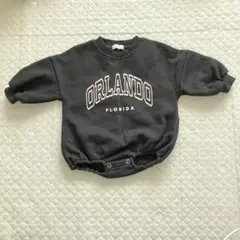 冬用ロンパース　裏起毛　6m 70-80