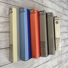 マルマン　リングバインダー A4 30穴 5冊/B5 26穴 1冊　まとめ売り