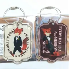 ニック アクリルキーホルダー 2種セット オーマイカフェ グッズ 匿名配送