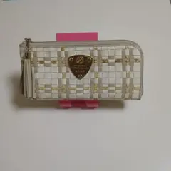 アタオ　長財布　リモ　パイソン　ルーク　アニバーサリーウォレット　アイボリー