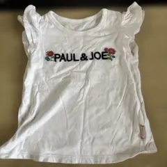 PAUL & JOE フリル袖Tシャツ 95cm