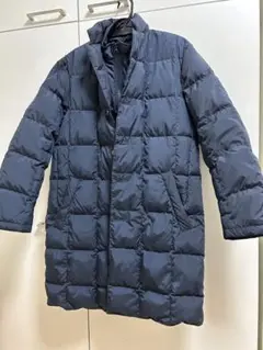 メンズDoCLASSE Navy ダウンジャケット　ロング丈