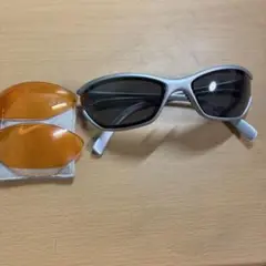 y2k Nike sunglasses オレンジレンズ付き　最終値下げ