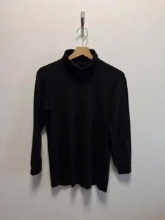 UNIQLO 極暖 ヒートテック タートルネック ブラック黒 美品
