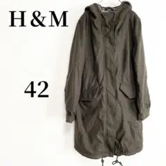 H&M エイチアンドエム モッズコート ミリタリー 古着コーデ
