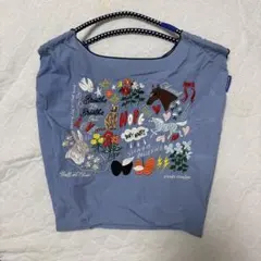 正規品 ボール&チェーン 青 動物 馬 猫 うさぎ 鳥 柄
