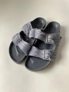 rick owens birkenstock コラボ アリゾナ ファーサンダル - メルカリ