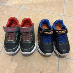 SKECHERS 5-Lights スニーカー 2足セット