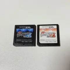 ポケモン3DSソフト　ブラック2 ホワイト2 パッケージ無し　2点セット