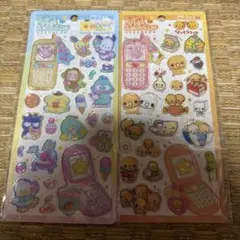 新品未開封⭐︎平成はっぴーフォン シール　サンリオ　なっとうちゃん