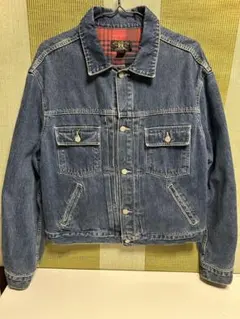 RRL ブルゾン ウール ジャケット 三つ星タグ 初期 90's RRL ダブルアールエル デニムジャケット 三ツ星タグ ラルフ