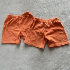 【美品】ブリーズ オレンジ色 半ズボン 90㎝