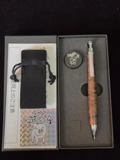 新品 こぶた工房 極上+花梨瘤 紅青 シャープペンシル0.5 - メルカリ