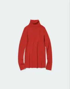 販売終了品 メリノリブタートルネックセーター