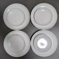 ノリタケ花模様の陶器プレート 中皿4枚、小皿4枚 計8セット