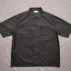 LACOSTE ラコステ ワンポイントロゴ オーバーサイズ半袖シャツ ブラック