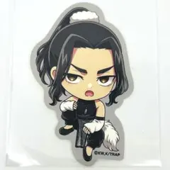 東京リベンジャーズ　ツリービレッジ　モノクロチャイナ　ステッカー　場地圭介