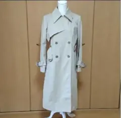 美品　ジルサンダー　ベージュ ダブルブレスト トレンチコート