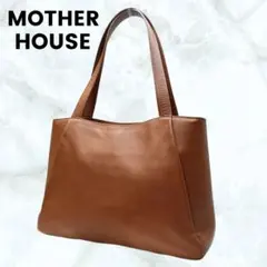 美品 MOTHERHOUSE マザーハウス Kアングルトート キャメル A4のサムネイル