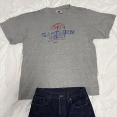 NIKE EASTERN OHIO Tシャツ グレー 古着