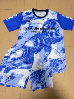 サッカージャンキー　上下セット　波柄　ウェアXL ズボンL