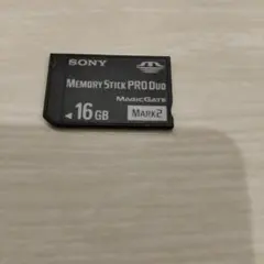 超美品★SONY 16GB Memory Stick PRO Duo MARK2