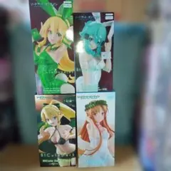 ソードアート・オンライン　SAO　フィギュア　4種セット