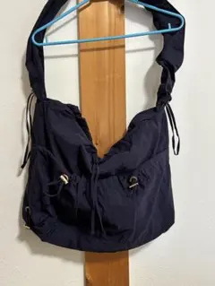 フリルショルダーバッグ　GRL ネイビー