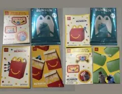 マクドナルド パペットスンスン シール 2袋セット