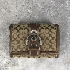 COACH コーチ ソーホー 折り財布 ポーチ キーホルダー レザー ベルト