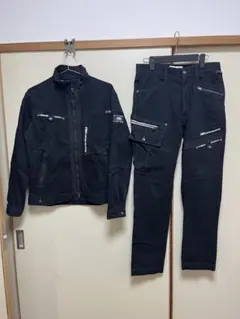作業着セットアップ上着M ズボンLのサムネイル