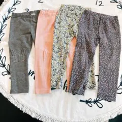 【４点セット】10部丈レギンスまとめ売り　UNIQLO、H&M