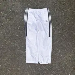 adidas White Nylon Pants Lのサムネイル