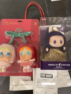 popmart ラブブ クライベイビー ２点セット