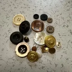 ボタンセット 多様なデザインとサイズ