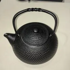 南部鉄器 宮 昌太郎 鉄瓶 霰文様 伝統工芸品 - メルカリ