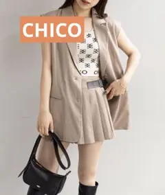CHICO バックデザインベストのサムネイル