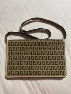 FENDI ズッカ柄 ヴィンテージ ショルダーバッグ