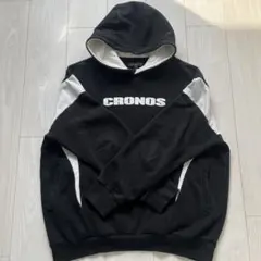 CRONOS スポーティージャケット ブラック/ホワイト CRONOS フード付きジャケット ブラック・ホワイト - メルカリ