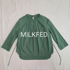 MILKFED.　ブラウス　グリーンのサムネイル