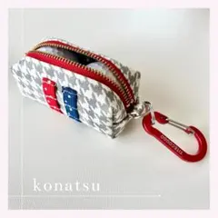 082 ✦ ゴルフボールケース ✦ ボールポーチ ✦ ハンドメイド