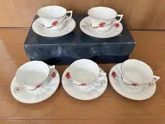 ROYAL COPENHAGEN ティーカップセット 5個
