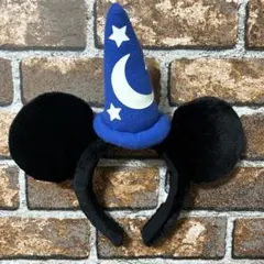 ミッキー耳 魔法使い帽子 カチューシャ