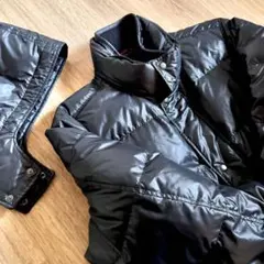 【極美品】山本寛斎 ダウンジャケットコート　フード脱着可能